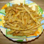 Стручковая фасоль с мясом