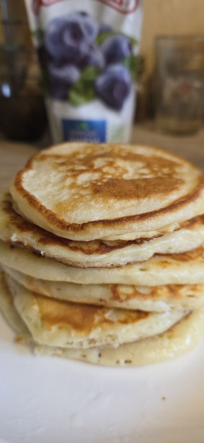 Оладьи на кислом молоке